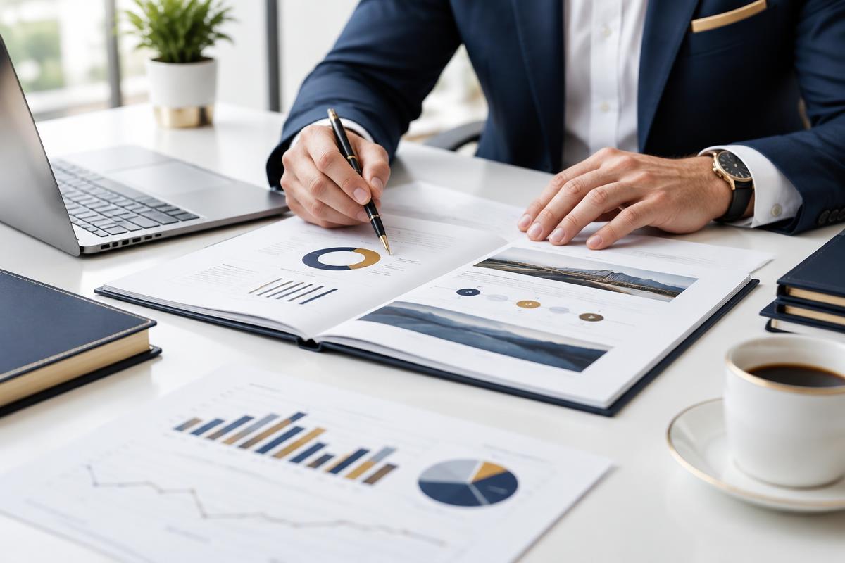 Strategic business plan and financial working documents